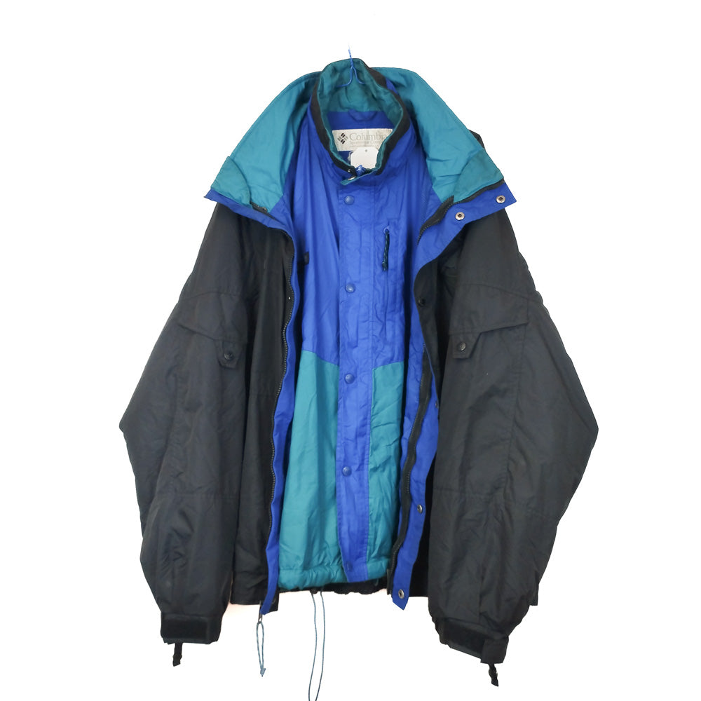 VIN-OUTW-33142 Preloved μπουφάν 3 in 1 unisex Columbia XL