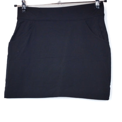 VIN-TR-33019 Preloved μαύρη αθλητική φούστα Columbia S