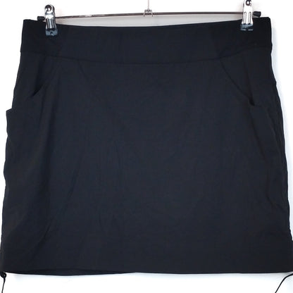 VIN-TR-33010 Preloved μαύρη αθλητική φούστα Columbia XL