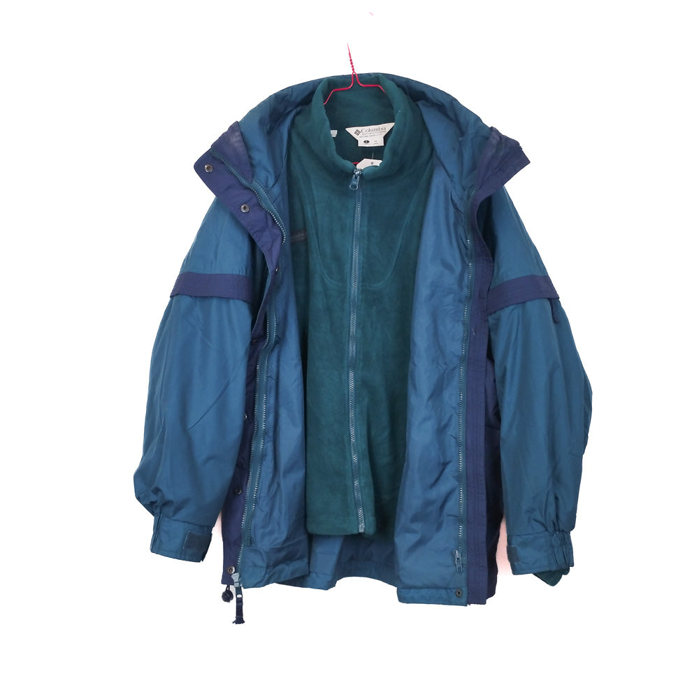VIN-OUTW-33141 Preloved μπουφάν 3 in 1 γυναικείο Columbia L