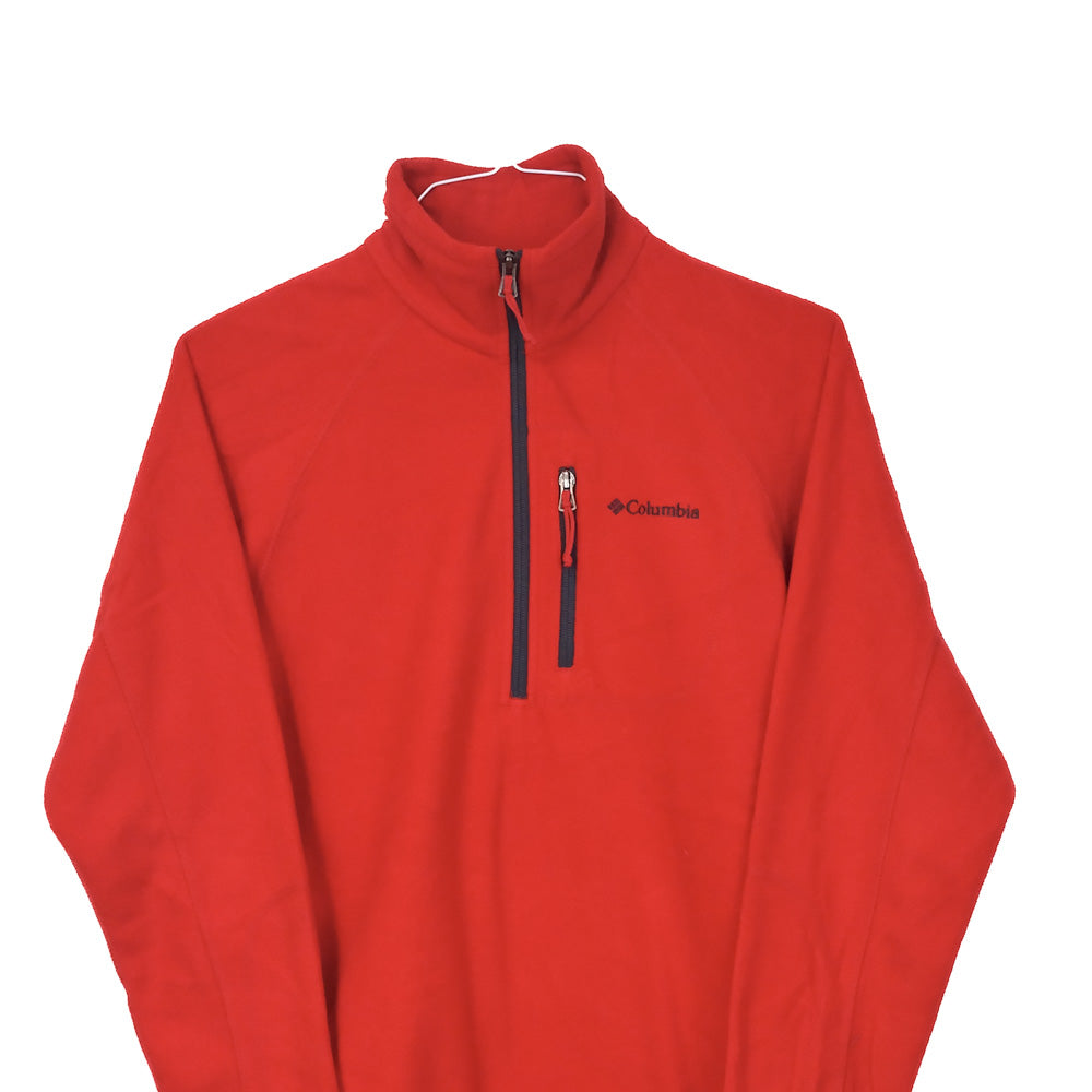 VIN-SW-32977 Preloved φλις μπλούζα unisex Columbia S