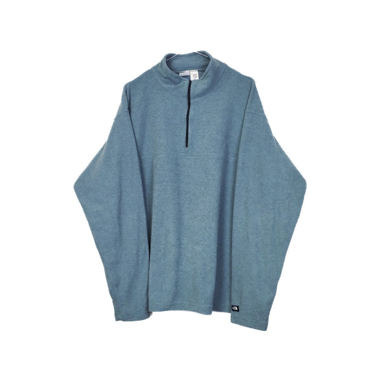 VIN-SW-33167 Preloved φλις μπλούζα The North Face XL