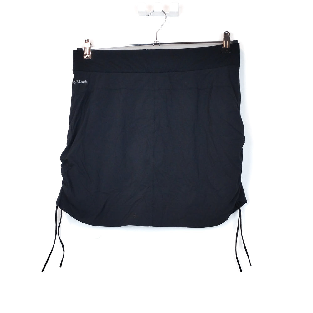 VIN-TR-33009 Preloved μαύρη αθλητική φούστα Columbia L