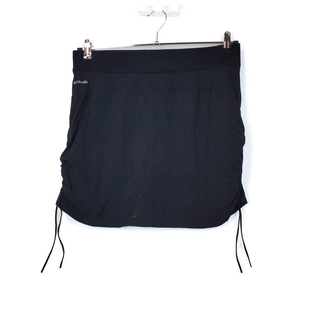 VIN-TR-33009 Preloved μαύρη αθλητική φούστα Columbia L