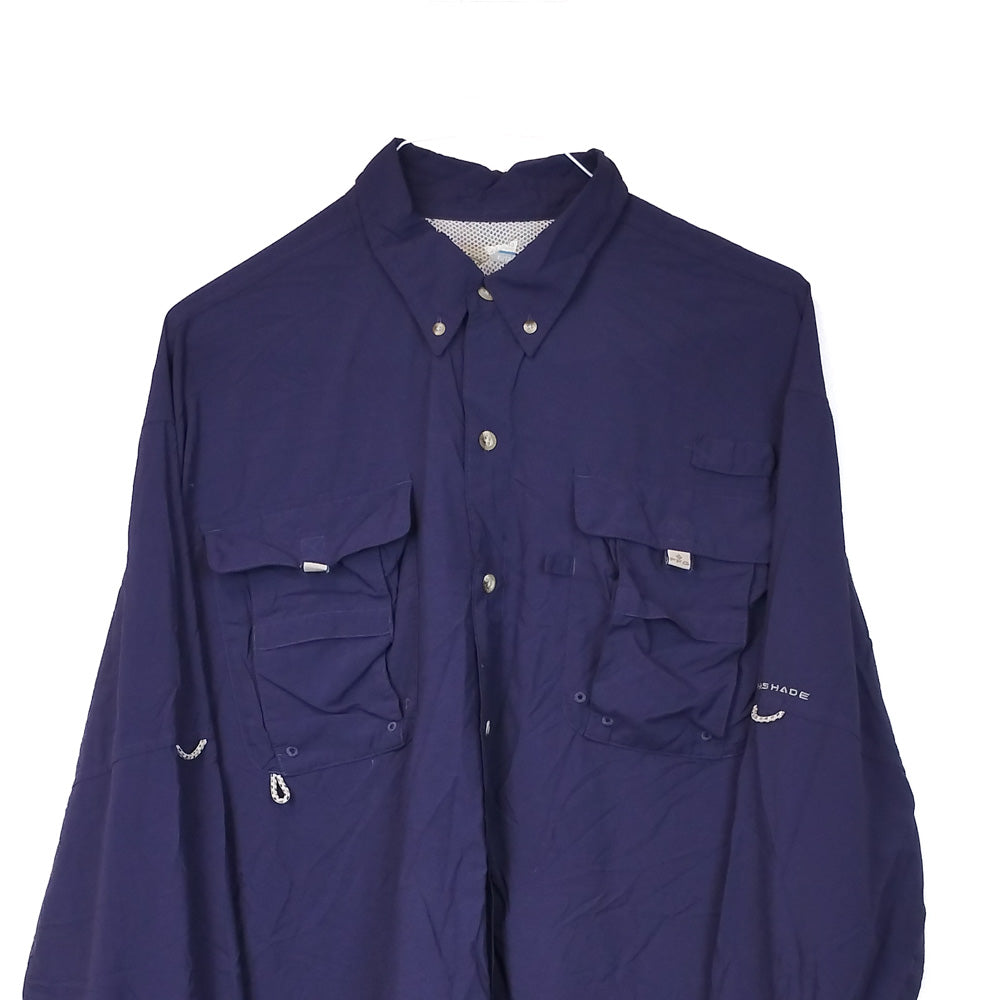 VIN-SHI-33097 Preloved πουκάμισο unisex Columbia XL