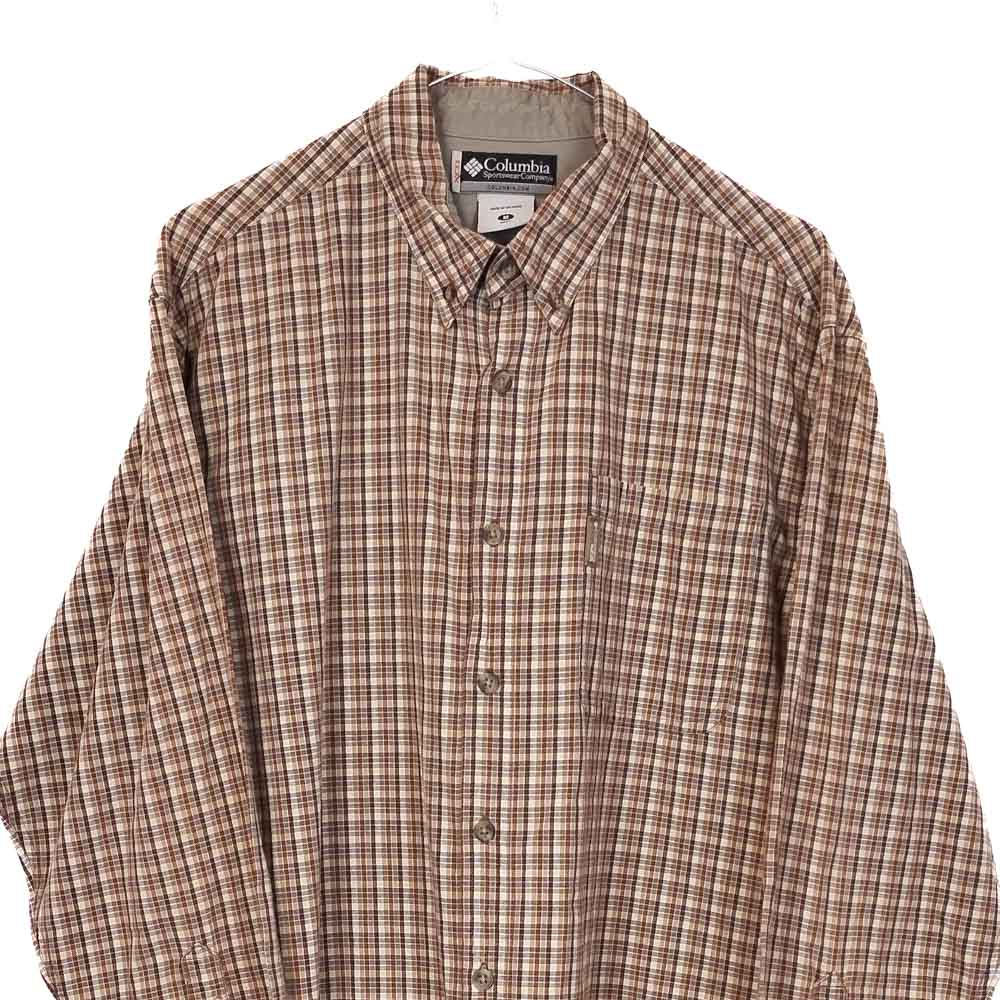 VIN-SHI-32679 Preloved πουκάμισο unisex Columbia M