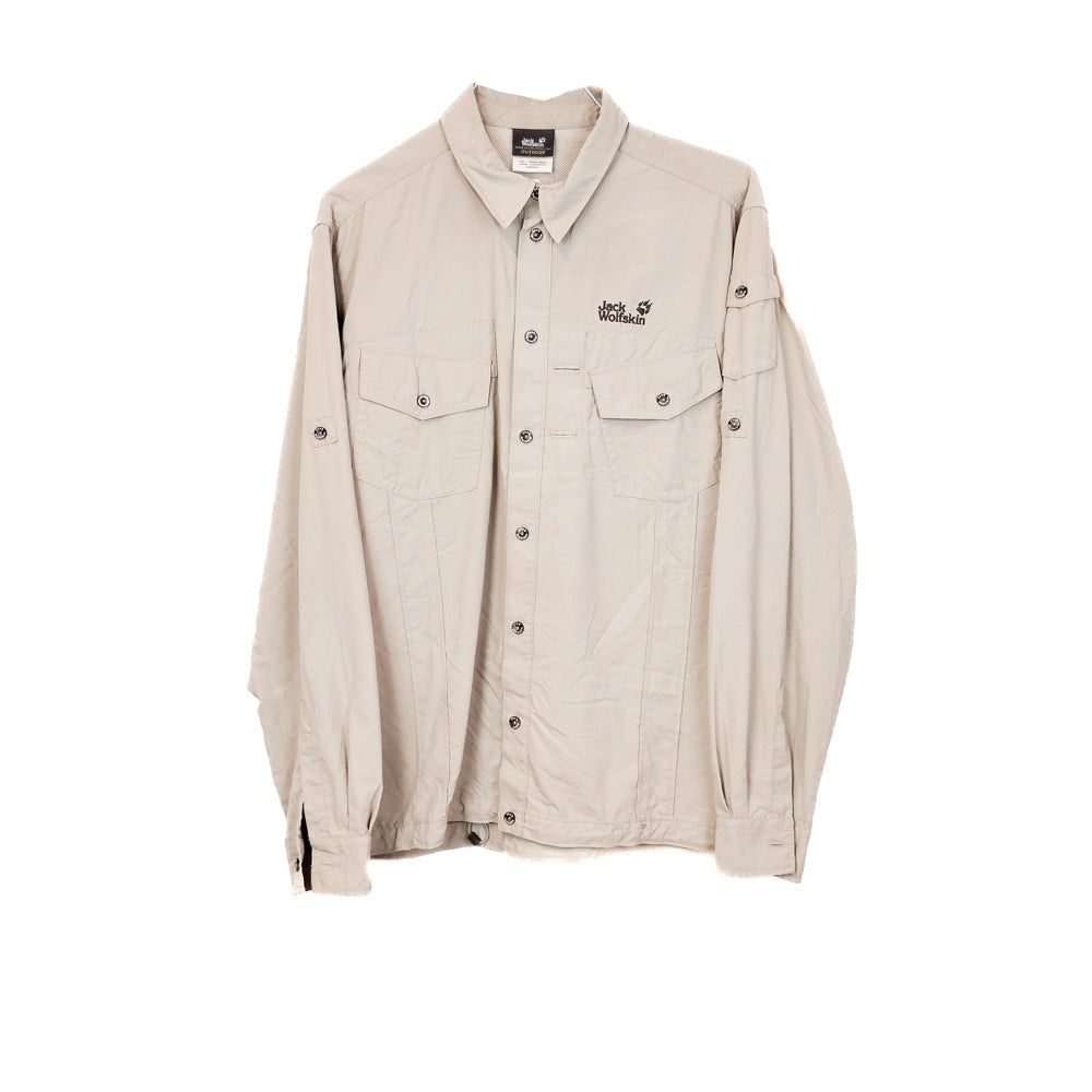 VIN-SHI-32789 Preloved πουκάμισο unisex Jack Wolfskin L