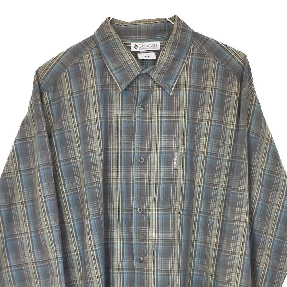 VIN-SHI-32770 Preloved πουκάμισο unisex Columbia XL