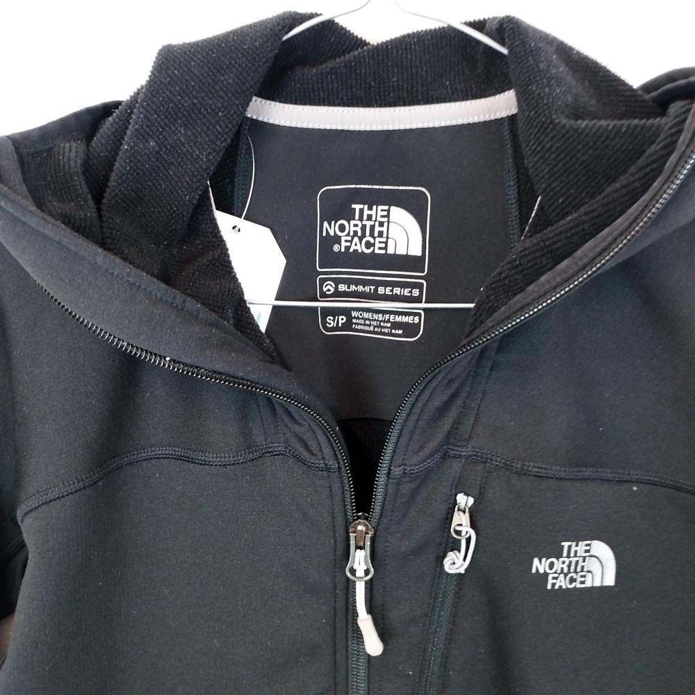 VIN-SW-28146 Preloved αθλητική ζακέτα μαύρη The North Face S