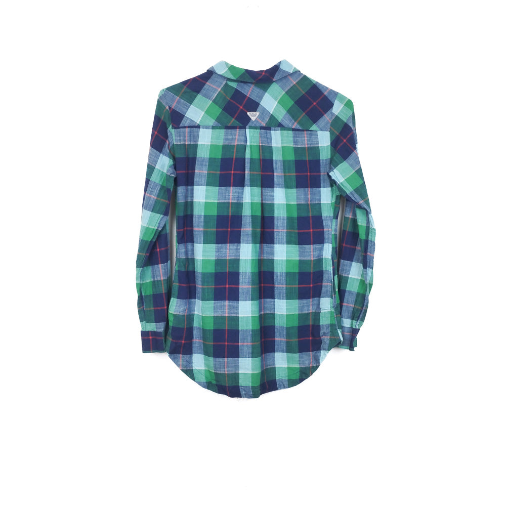 VIN-BLO-32281 Preloved πουκάμισο βαμβακερό γυναικείο Columbia S