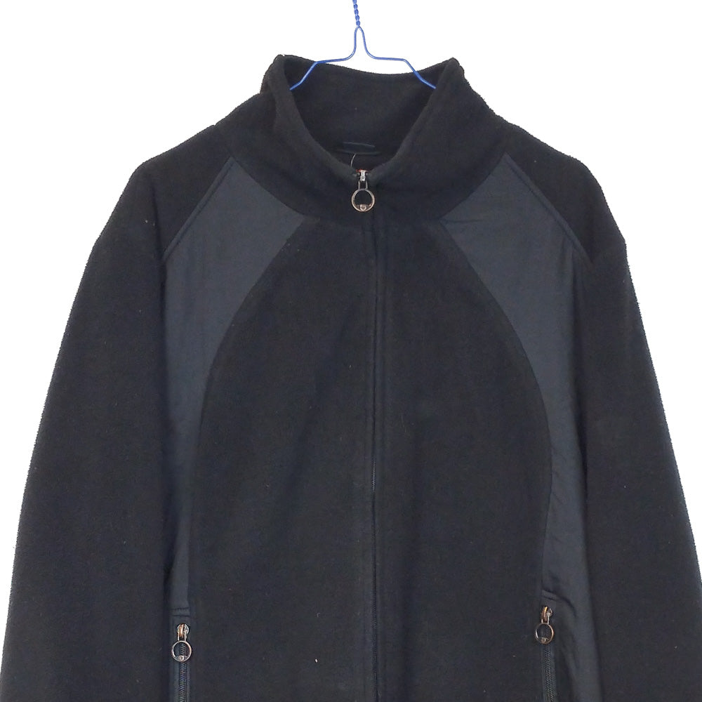 VIN-SW-32750 Preloved φλις ζακέτα γκρι γυναικεία Wellensteyn 2XL