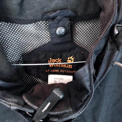 VIN-OUTW-28267 Preloved μπουφάν μαύρο Jack Wolfskin Texapore L