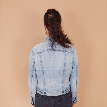 VIN-OUTW-32073 Vintage Levi's denim jacket Y2K S-M