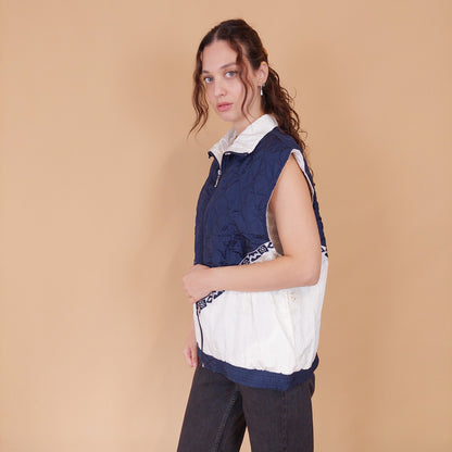 VIN-SW-32077 Vintage αθλητικό γιλέκο 90's style XL