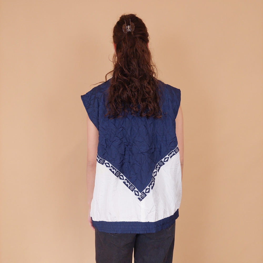 VIN-SW-32077 Vintage αθλητικό γιλέκο 90's style XL