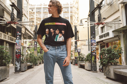 VIN-TEE-27602 Vintage band t-shirt Rolling Stones L
