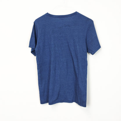 VIN-TEE-26748 Vintage t-shirt unisex μπλε Lee S
