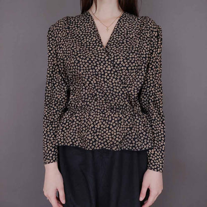 VIN-DR-33586 Vintage φόρεμα 80s style M