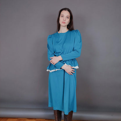 VIN-DR-33577 Vintage φόρεμα βεραμάν M