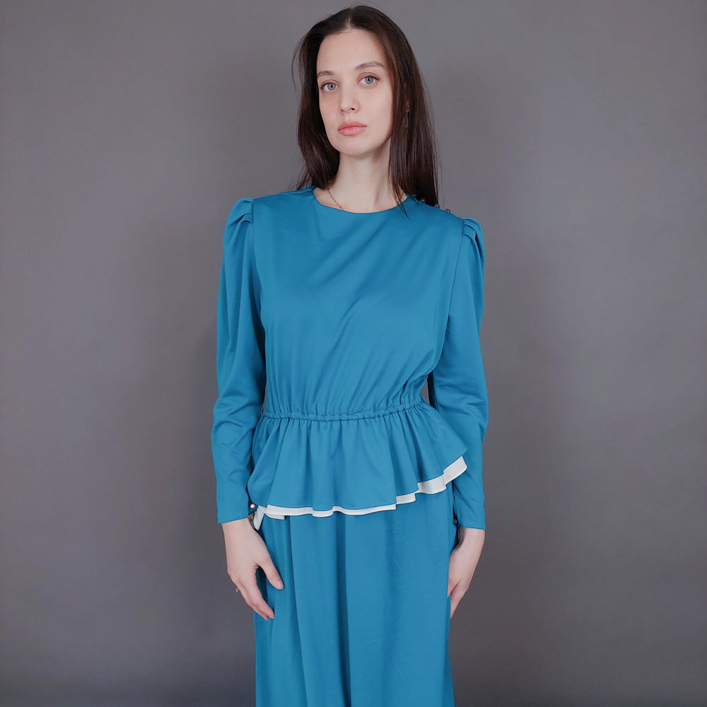 VIN-DR-33577 Vintage φόρεμα βεραμάν M