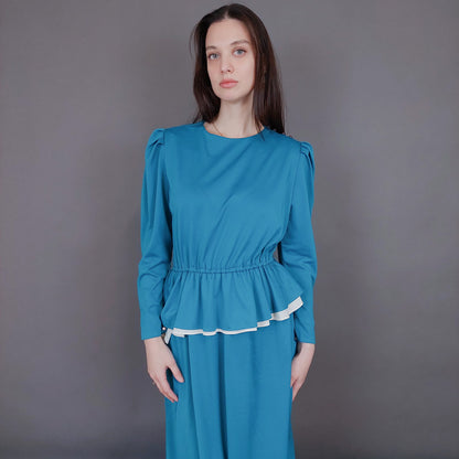 VIN-DR-33577 Vintage φόρεμα βεραμάν M