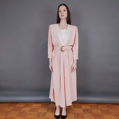 
VIN-DR-33568 Vintage φόρεμα σομόν Μ
