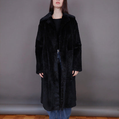 VIN-OUTW-33499 Vintage γούνα αληθινή Rosenberg & Lenhart μαύρη M