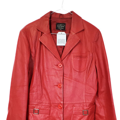 VIN-OUTW-35500 Vintage δερμάτινο jacket 00's style L