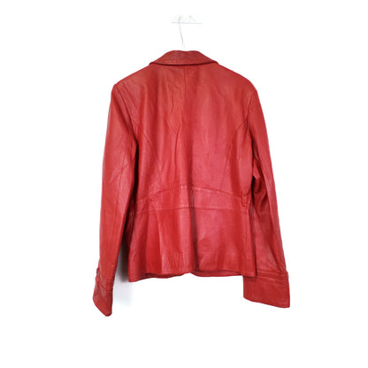 VIN-OUTW-35500 Vintage δερμάτινο jacket 00's style L
