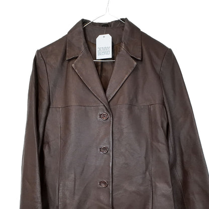 VIN-OUTW-35501 Vintage δερμάτινο jacket 70's style M