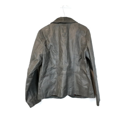 VIN-OUTW-35502 Vintage δερμάτινο jacket 00's style M-L