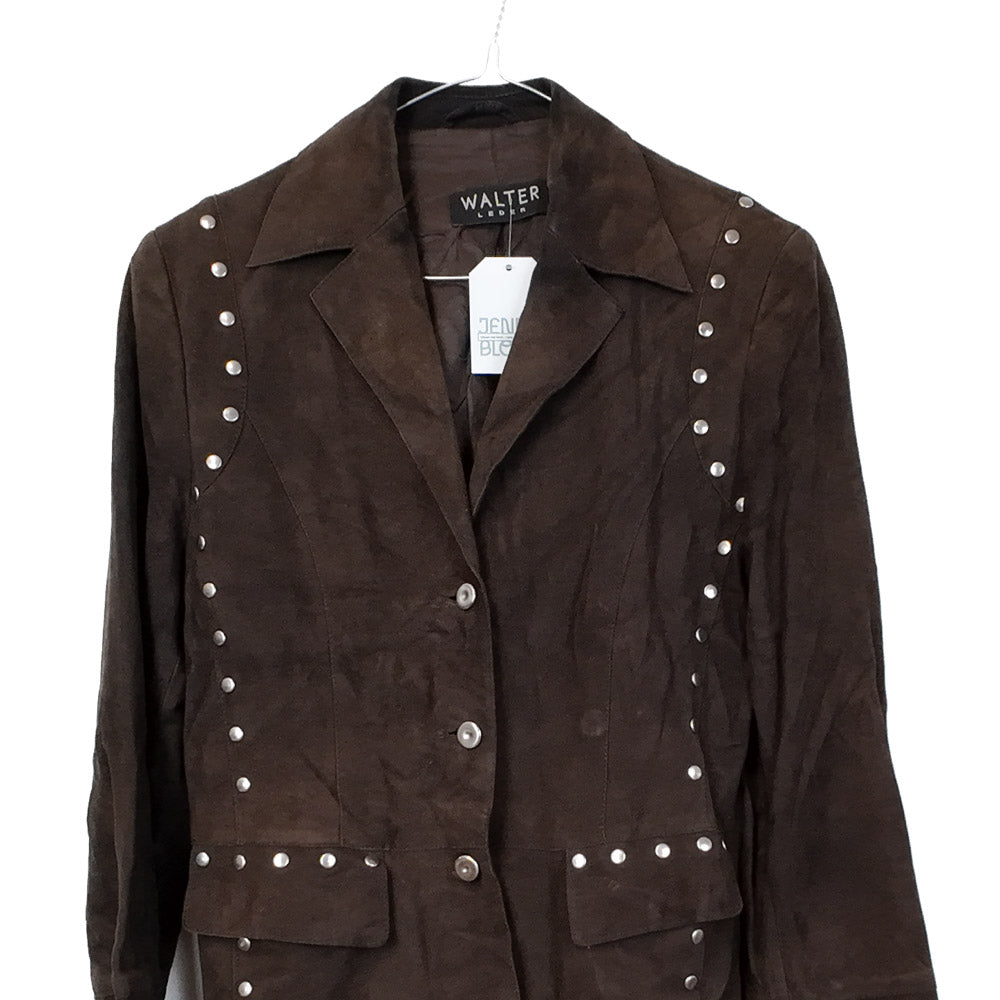 VIN-OUTW-35503 Vintage δερμάτινο jacket 70's style M