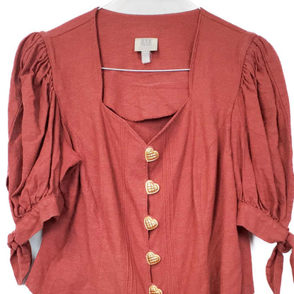 VIN-BLO-35491 Vintage top trachten style L