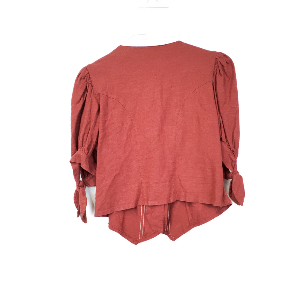 VIN-BLO-35491 Vintage top trachten style L