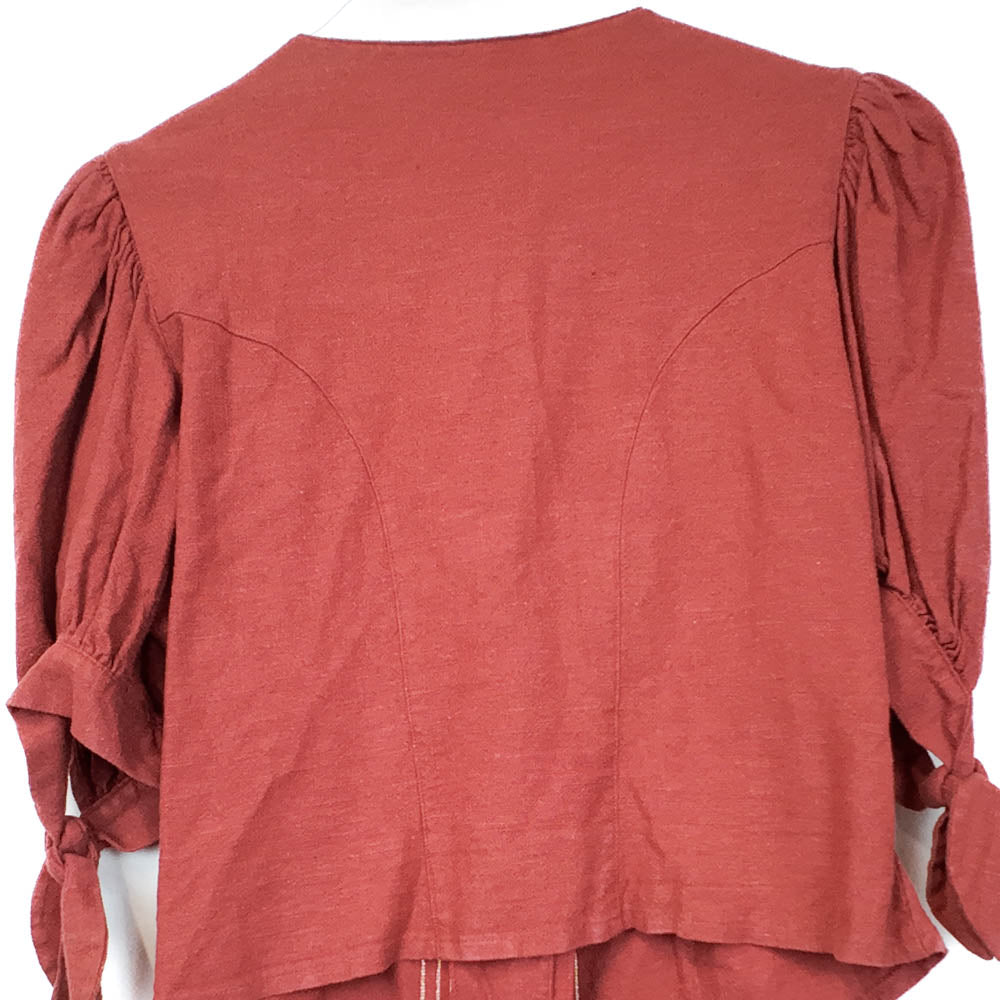 VIN-BLO-35491 Vintage top trachten style L