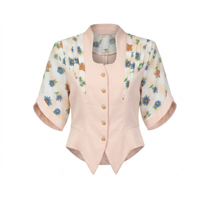 VIN-BLO-35472 Vintage top 80's style L