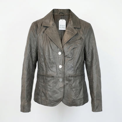 VIN-OUTW-35502 Vintage δερμάτινο jacket 00's style M-L