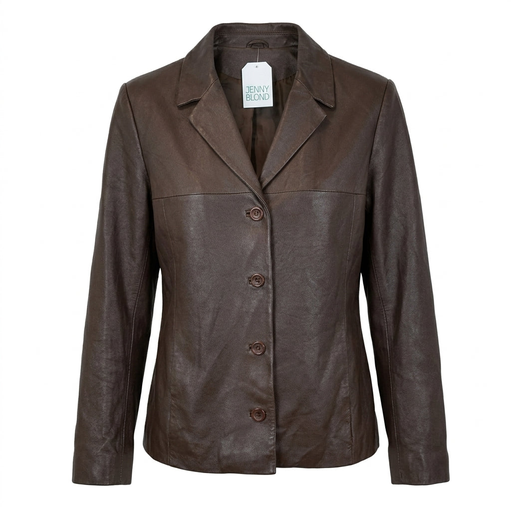 VIN-OUTW-35501 Vintage δερμάτινο jacket 70's style M