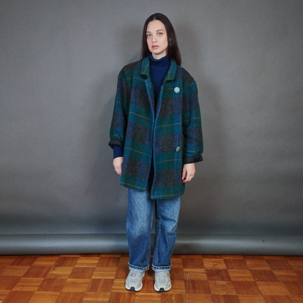 VIN-OUTW-33311 Vintage παλτό γυναικείο M-L