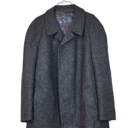 VIN-OUTW-33543 Vintage παλτό μάλλινο γκρι XL