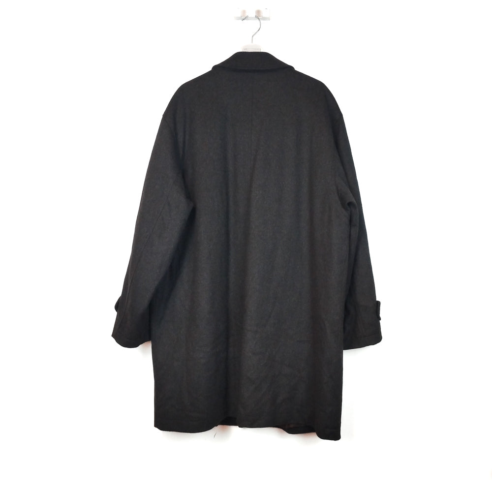 VIN-OUTW-33296 Vintage παλτό μάλλινο 2XL