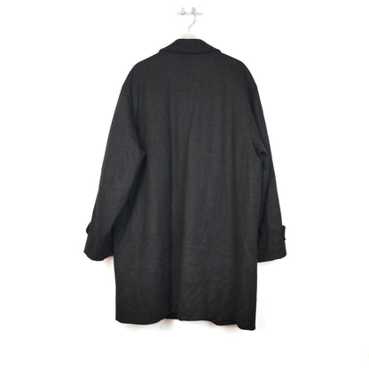 VIN-OUTW-33296 Vintage παλτό μάλλινο 2XL