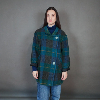 VIN-OUTW-33311 Vintage παλτό γυναικείο M-L