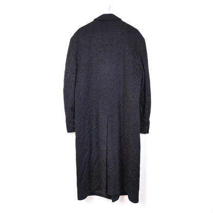 VIN-OUTW-33551 Vintage παλτό μάλλινο σταυροκουμπωτό Bugatti L