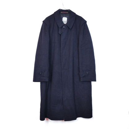 VIN-OUTW-33544 Vintage παλτό μάλλινο μπλε L