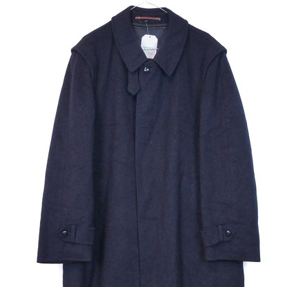 VIN-OUTW-33544 Vintage παλτό μάλλινο μπλε L