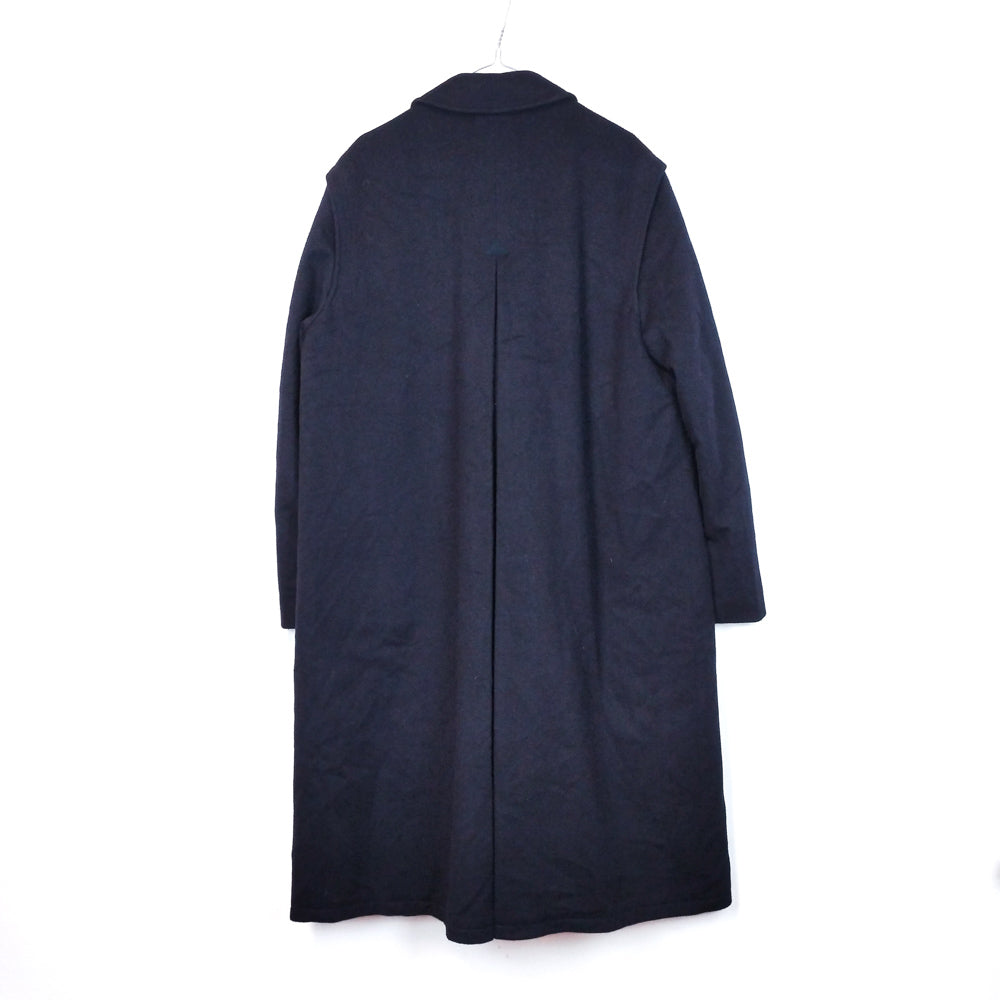 VIN-OUTW-33544 Vintage παλτό μάλλινο μπλε L