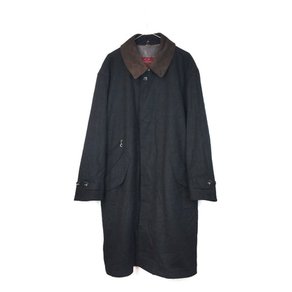 VIN-OUTW-33298 Vintage μάλλινο παλτό unisex L-XL