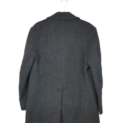 VIN-OUTW-33299 Vintage μάλλινο παλτό σταυροκουμπωτό unisex M-L