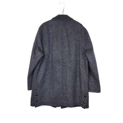 VIN-OUTW-33537 Vintage παλτό μάλλινο με μοχέρ Μ-L